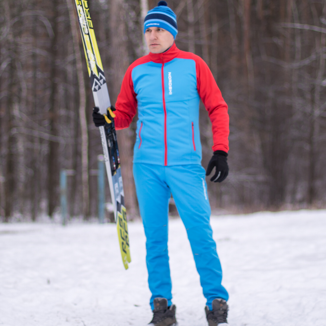 Лыжный разминочный костюм